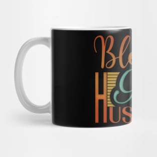 Blessed by God Spoiled by my Husband Mug